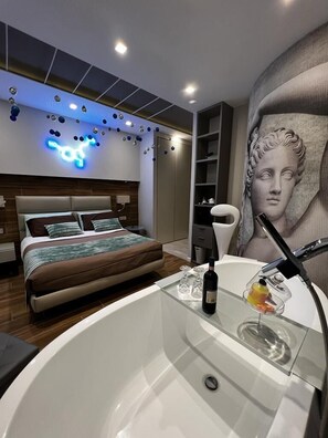 Habitación Deluxe | 1 dormitorio, sábanas de algodón egipcio, ropa de cama de alta calidad