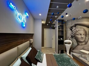 1 غرفة نوم وملاءات من القطن المصري وأغطية فراش متميزة