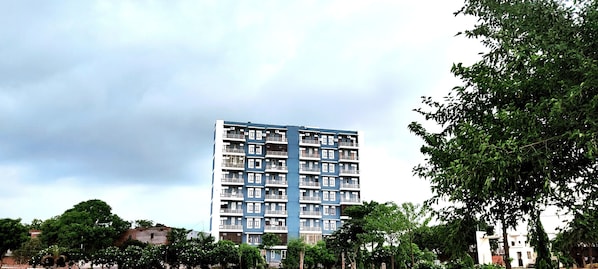Façade de l’hébergement