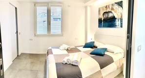 2 makuuhuonetta, Wi-Fi, vuodevaatteet