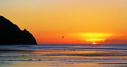 Llansteffan Cabin, Cosy, Two bedrooms, private garden, 5 minutes from the beach