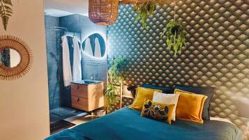 5 habitaciones, wifi y ropa de cama