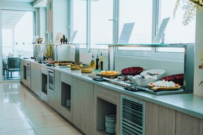 Gratis frukostbuffé varje dag 