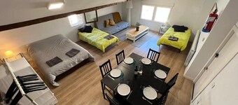 Habitacion para 6 personas en centro de Biescas