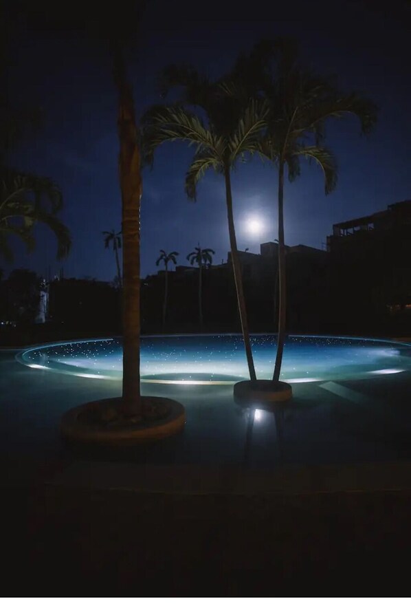 Alberca al aire libre 