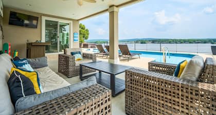 Lakefront Luxury | Pool | Hot Tub | Fire Pit | 5BR