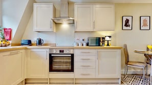 Microwave, oven, dishwasher, toaster