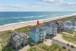 Exterior - Premier Oceanfront Home w/ Pool, Hot Tub, Elevator, Game Room, Beach Access (Hatteras)