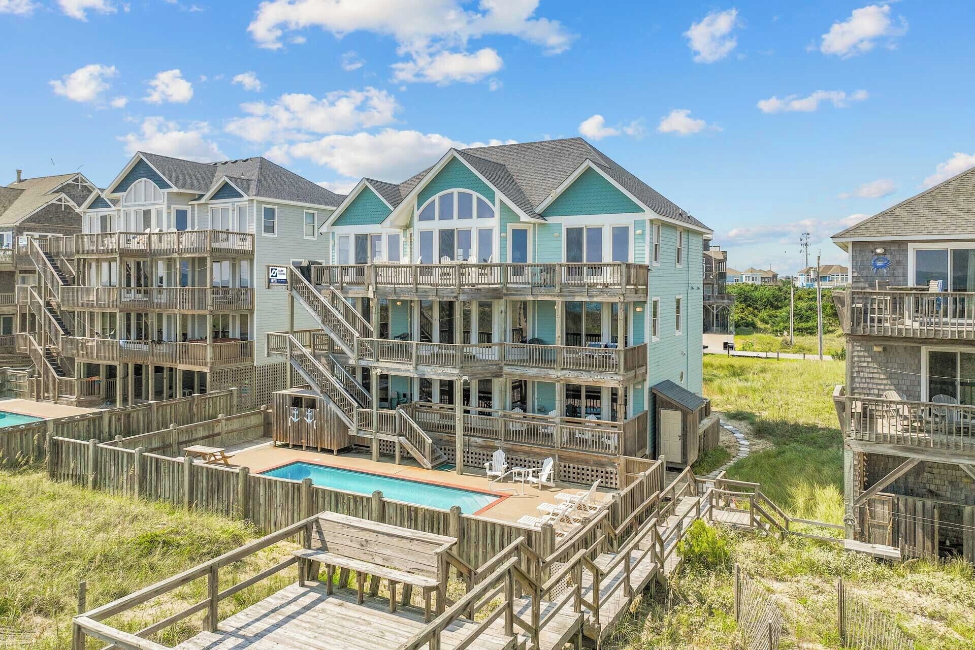 Oceanfront Hatteras - Private Swimming Pool, Hot Tub, Elevator, Game Room