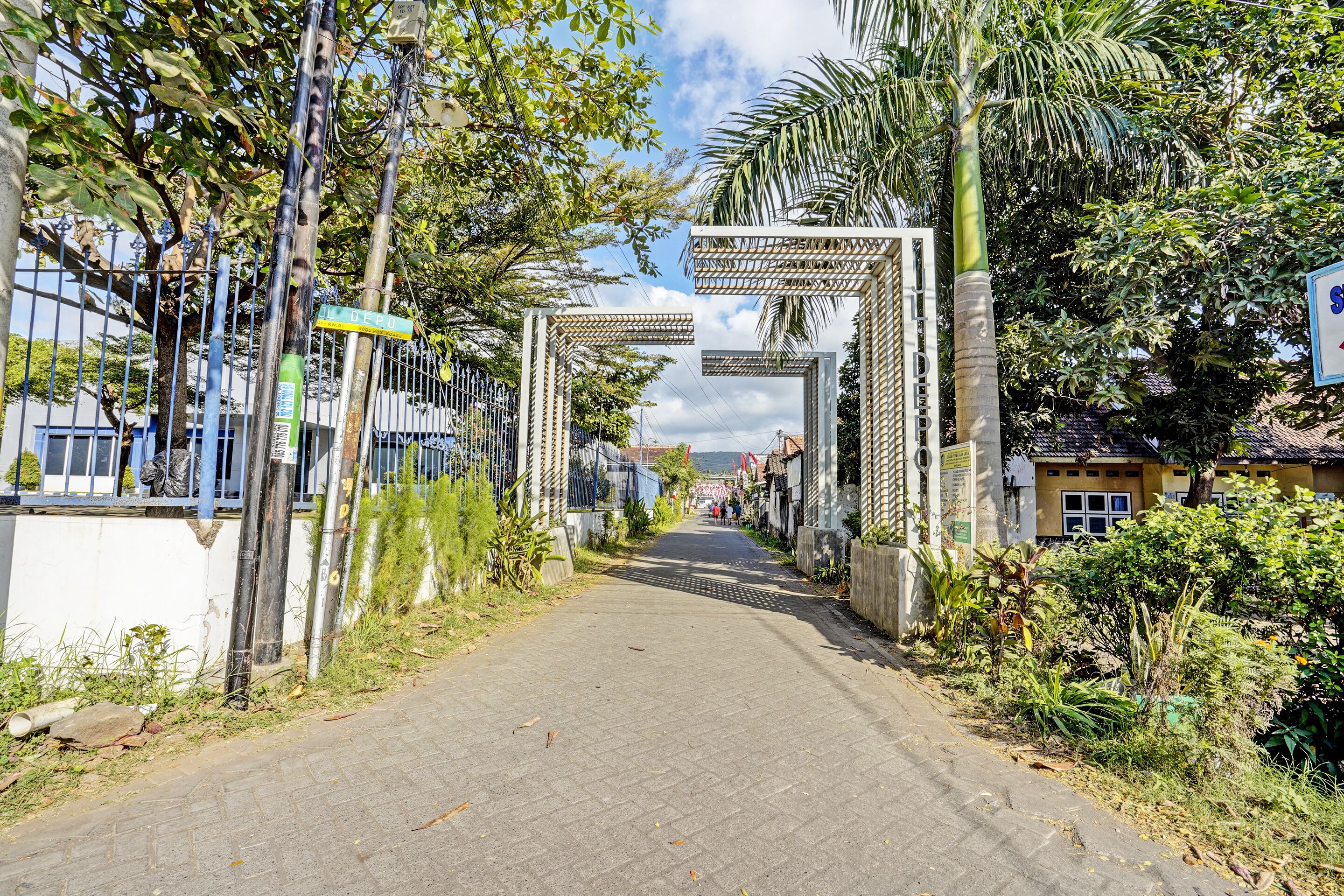 Front of property