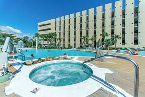 Una piscina climatizada