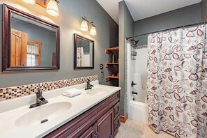 Shower, towels