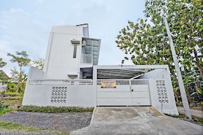 Façade de l’hébergement