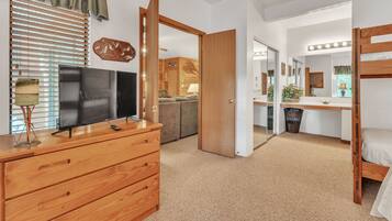 Condo, 2 Bedrooms | 2 bedrooms, desk, laptop workspace, iron/ironing board