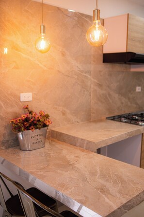 Family Apartment | Private kitchen - Hotel ADAZ Mediterraneo (Santa Marta)