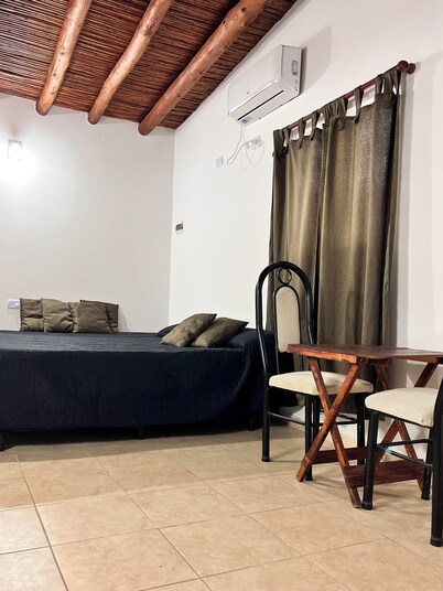 Apartment in Valle Fértil, 3 blocks from the main square. 