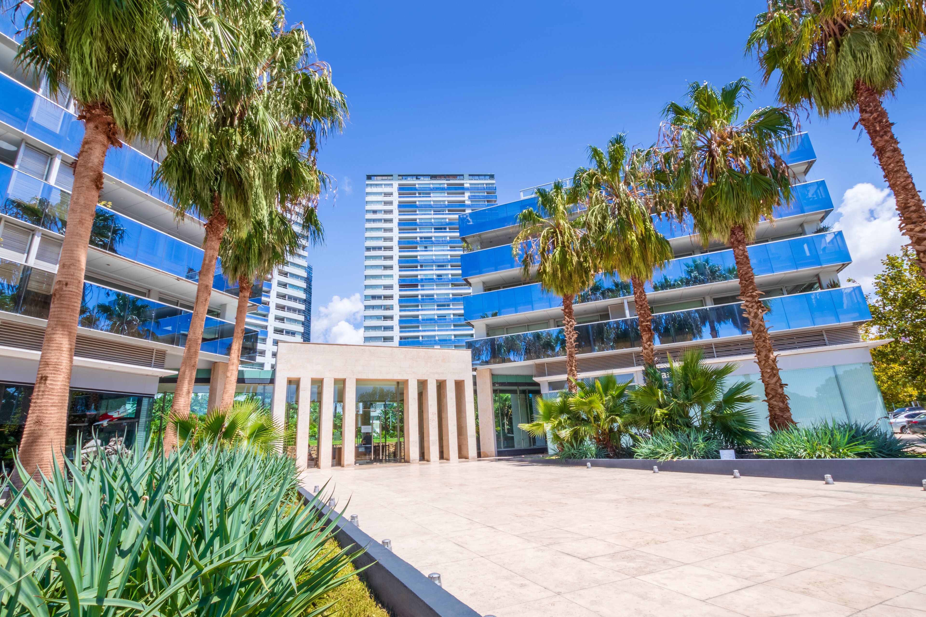 Fachada de la propiedad