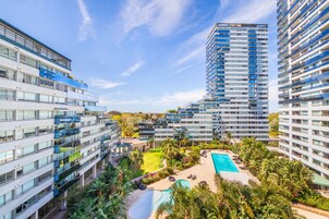Apartment, 2 Schlafzimmer | Ausblick vom Zimmer