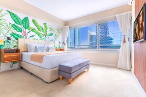 Apartamento de lujo | Caja fuerte, escritorio, espacio para trabajar con un portátil
