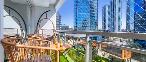Luxury-Apartment | Ausblick vom Zimmer