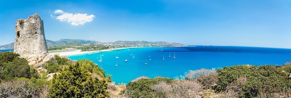 Beach - Stylish Residence Le Fontane 1 Bedroom Apartment Sleeps 4 Person-no2502 (Villasimius)