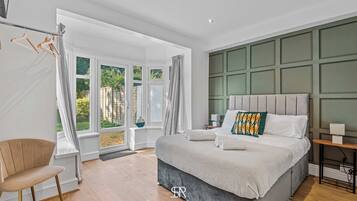 6 bedrooms, iron/ironing board, travel crib, WiFi