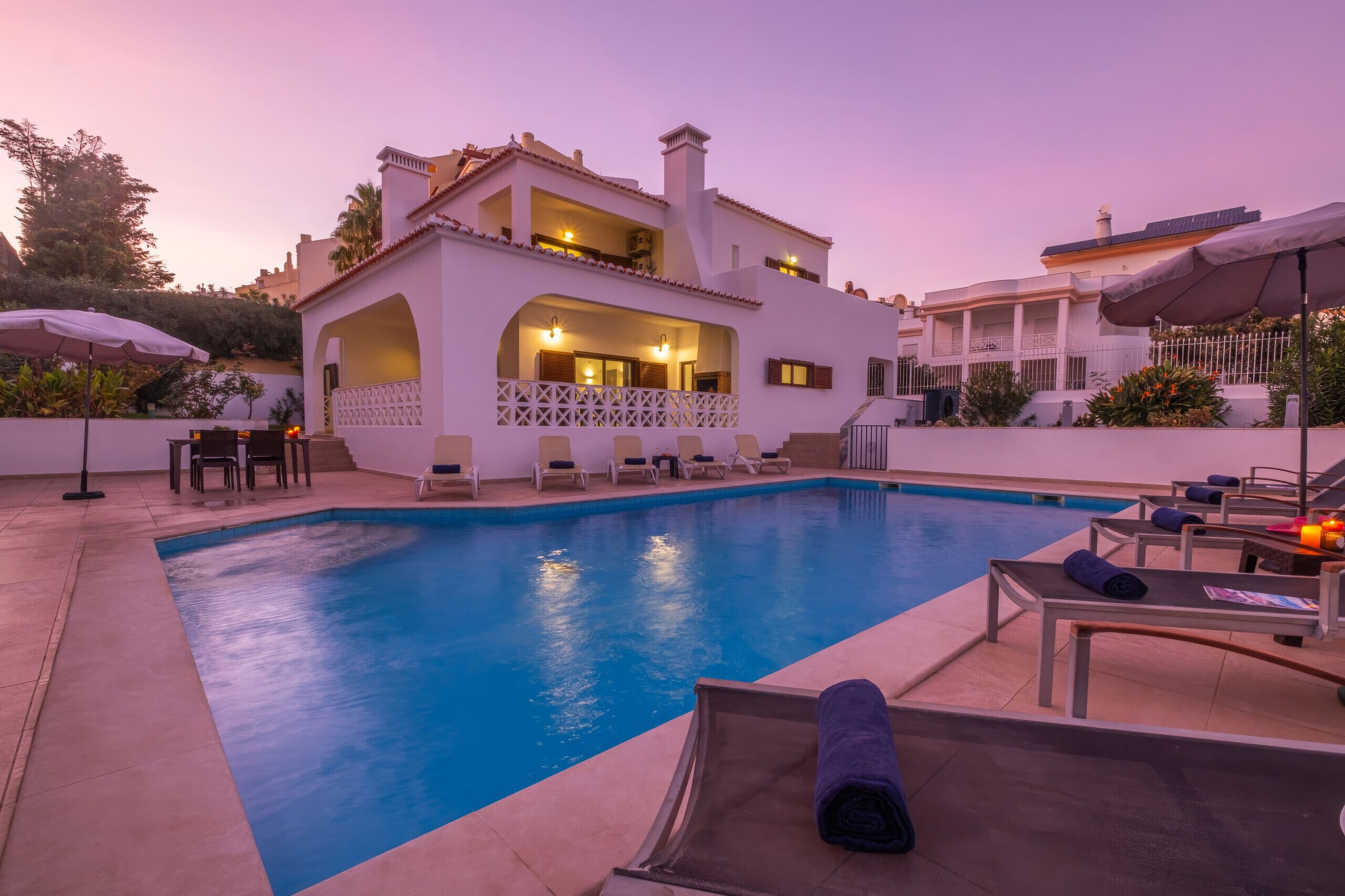 Una piscina climatizada