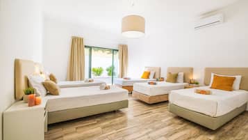 6 bedrooms, in-room safe, iron/ironing board, free WiFi