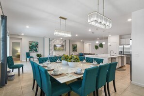 House, Multiple Beds, Pool Access, Pool View (2513SD VP) | Interior - Spacious Family Reunion 15br Home Pool Spa Game Rm (Kissimmee)