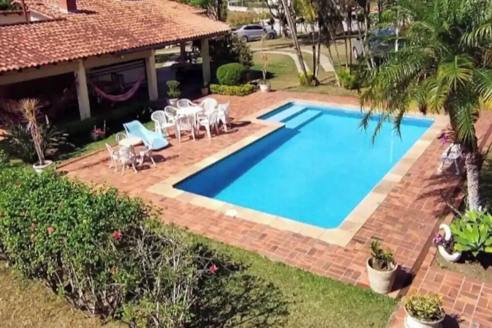 Paraíso verde lugar tranquilo e natureza plena