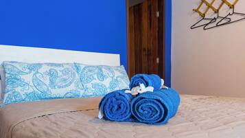 6 多间卧室、WiFi、床单