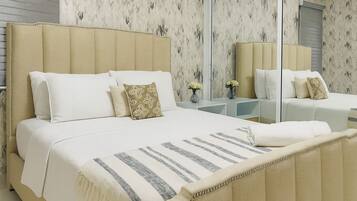 3 bedrooms, iron/ironing board, free WiFi, bed sheets