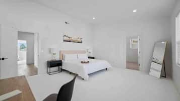 4 dormitorios, tabla de planchar con plancha, wifi gratis y ropa de cama