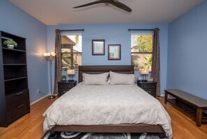 3 habitaciones, cuna de viaje, wifi y ropa de cama 