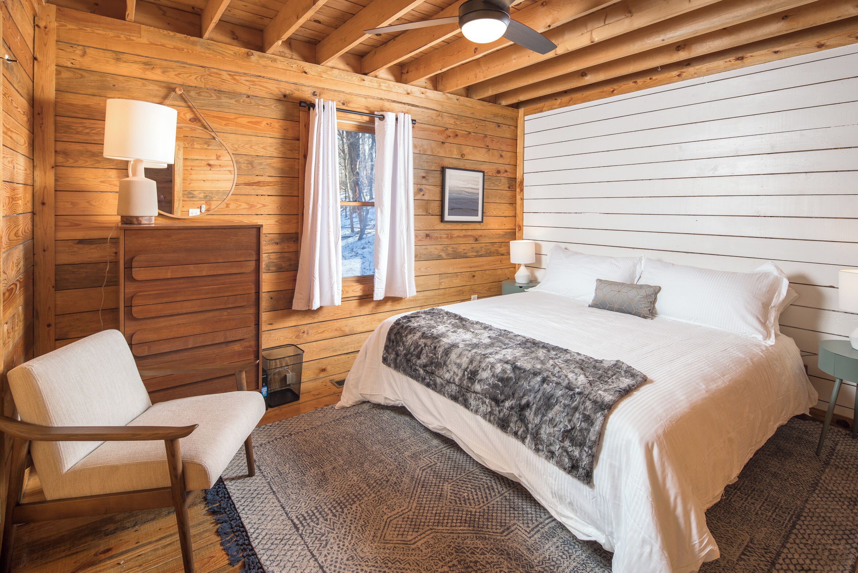 Standard House | 2 bedrooms, blackout curtains, iron/ironing board, bed sheets