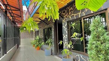 Enceinte de l’hébergement