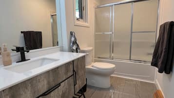 Towels, soap, toilet paper