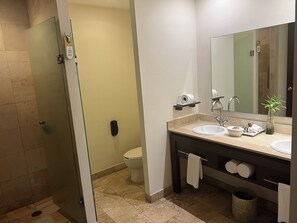Hair dryer, towels, soap, shampoo - Welcome  to Family friendly Resort near top of the line golf courses, water park (Las Jarretaderas)