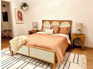 2 quartos, ferros/tábuas de passar roupa, Wi-Fi, roupa de cama
