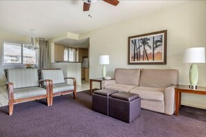 TV, DVD player, table tennis