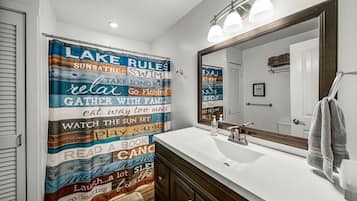 Towels, soap, toilet paper