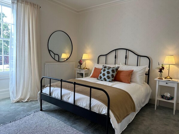 Superior Double Room | Egyptian cotton sheets, premium bedding, individually decorated - The Victoria Hotel (Berwick-upon-Tweed)
