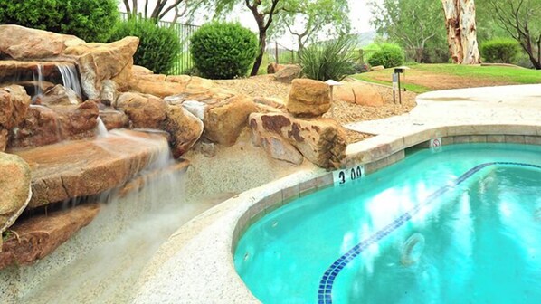 Piscine chauffée