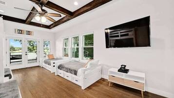 5 chambres, fer et planche Ă repasser, Wi-Fi, draps fournis