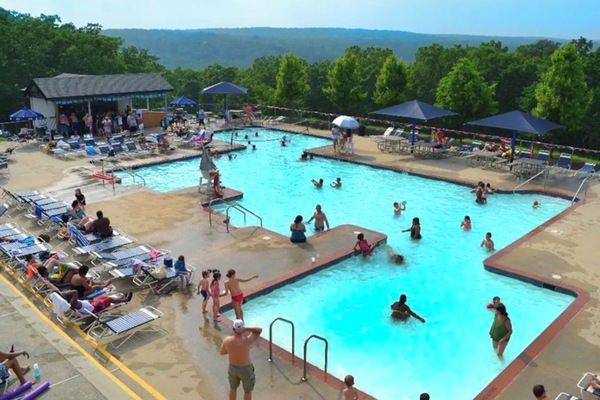 Indoor pool, outdoor pool