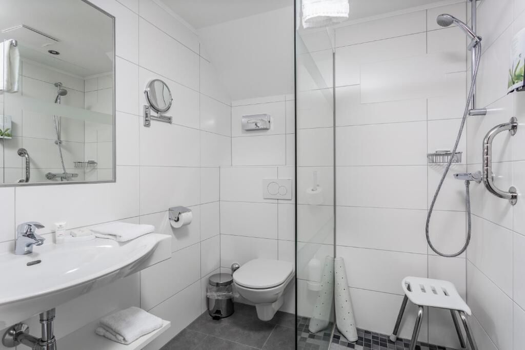 Hair dryer, toilet paper