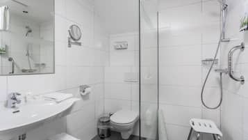 Hair dryer, toilet paper