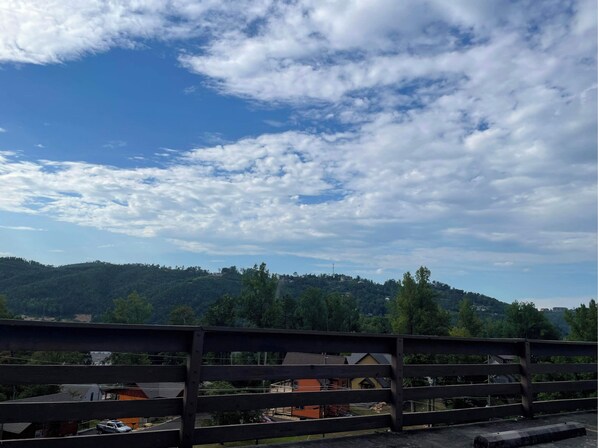 View from property - Centrally located, family friendly condominium. Only 15 min walk from Downtown. (Gatlinburg)