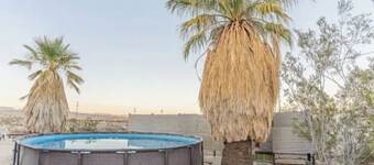 NEW! New Moon Cactus Villa @ Joshua Tree - HotTub, FirePit, Pool, Outdoor Shower