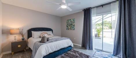 5 bedrooms, iron/ironing board, WiFi, bed sheets